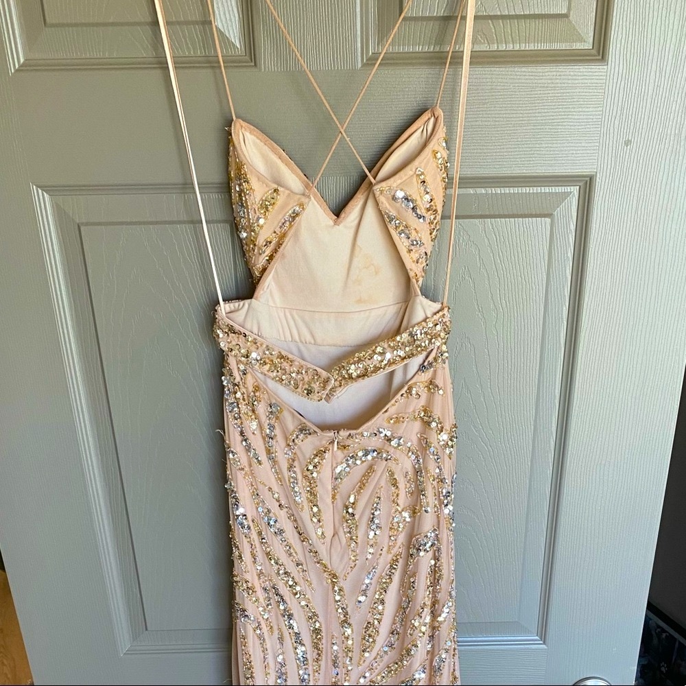 Sequin ballgown